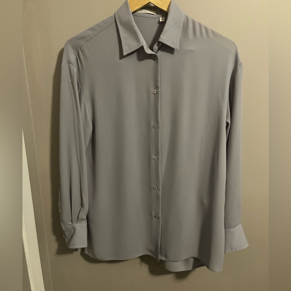Aritzia - Babaton essential lilac grey lightweight and classy